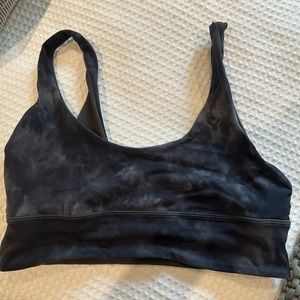 Lululemon align reversible bra in grey graphite